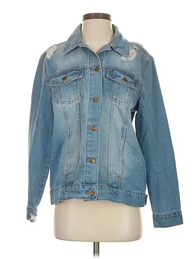Pre-owned Assorted Brands Denim Jacket In Blue