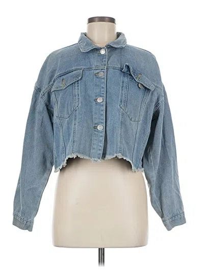 Pre-owned Assorted Brands Denim Jacket In Blue