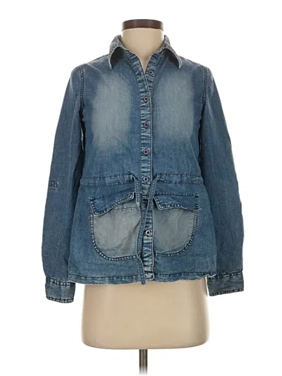 Pre-owned Assorted Brands Denim Jacket In Blue