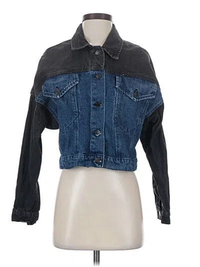 Pre-owned Assorted Brands Denim Jacket In Blue