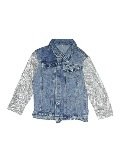 Pre-owned Assorted Brands Kids' Denim Jacket In Blue