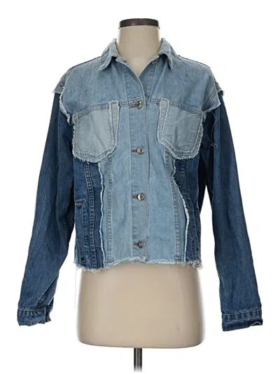 Pre-owned Assorted Brands Denim Jacket In Blue