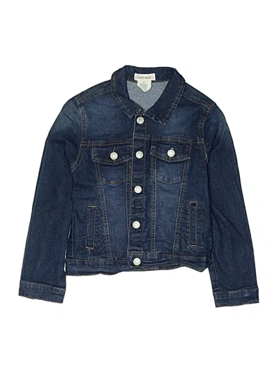 Pre-owned Assorted Brands Kids' Denim Jacket In Blue