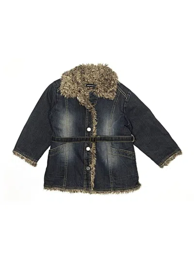 Pre-owned Assorted Brands Kids' Denim Jacket In Blue