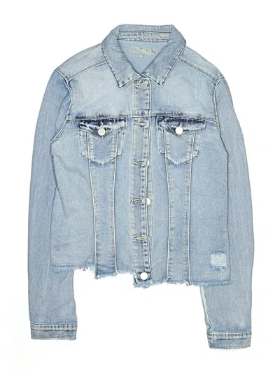 Pre-owned Assorted Brands Kids' Denim Jacket In Blue