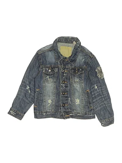 Pre-owned Assorted Brands Kids' Denim Jacket In Blue