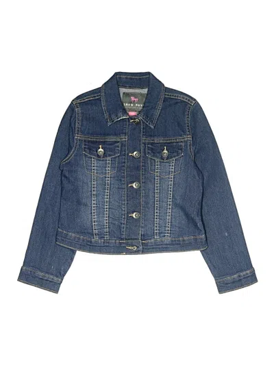 Pre-owned Assorted Brands Kids' Denim Jacket In Blue