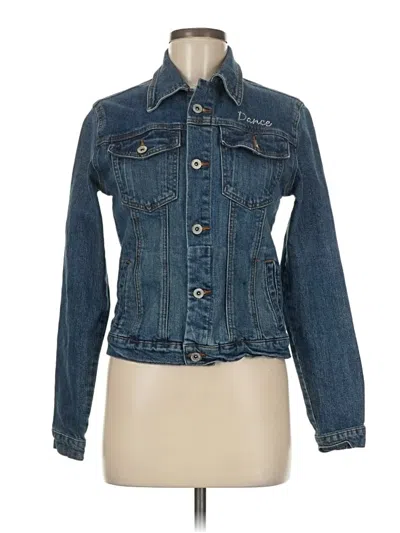 Pre-owned Assorted Brands Denim Jacket In Blue