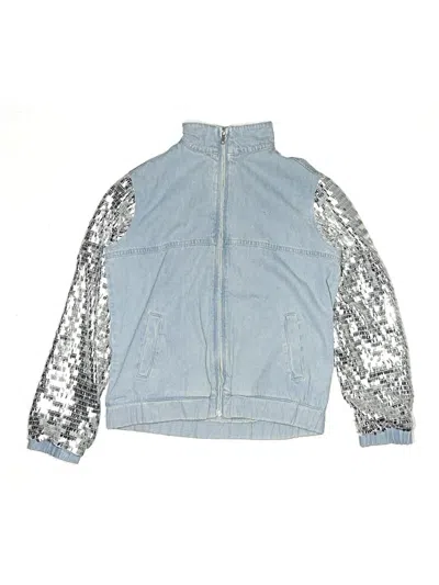 Pre-owned Assorted Brands Kids' Denim Jacket In Blue