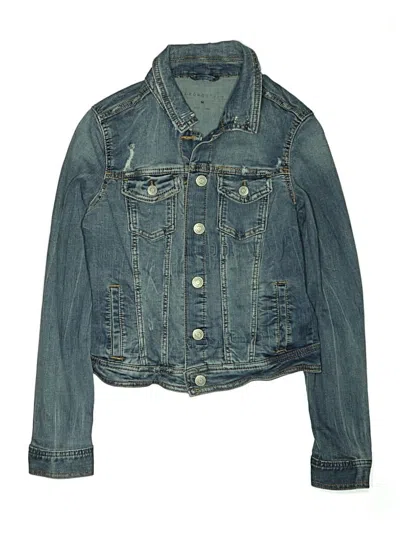Pre-owned Assorted Brands Kids' Denim Jacket In Blue