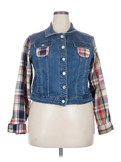 Pre-owned Assorted Brands Denim Jacket In Blue