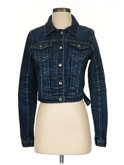 Pre-owned Assorted Brands Denim Jacket In Blue