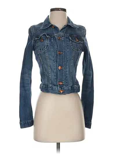 Pre-owned Assorted Brands Denim Jacket In Blue