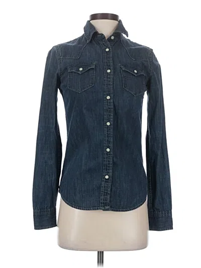 Pre-owned Assorted Brands Denim Jacket In Blue