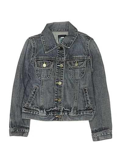 Pre-owned Assorted Brands Kids' Denim Jacket In Blue