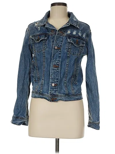Pre-owned Assorted Brands Denim Jacket In Blue