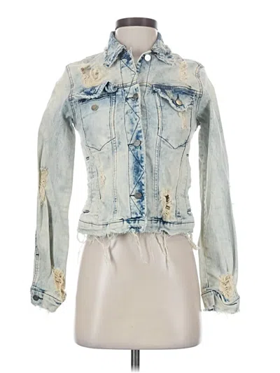 Pre-owned Assorted Brands Denim Jacket In Blue