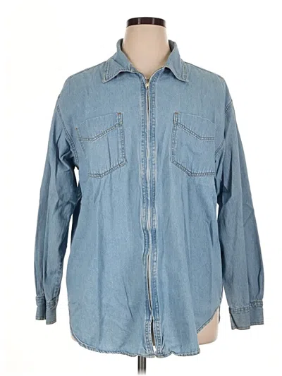Pre-owned Assorted Brands Denim Jacket In Blue