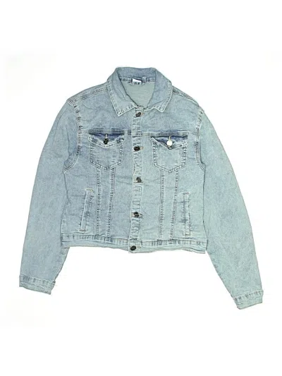 Pre-owned Assorted Brands Kids' Denim Jacket In Blue