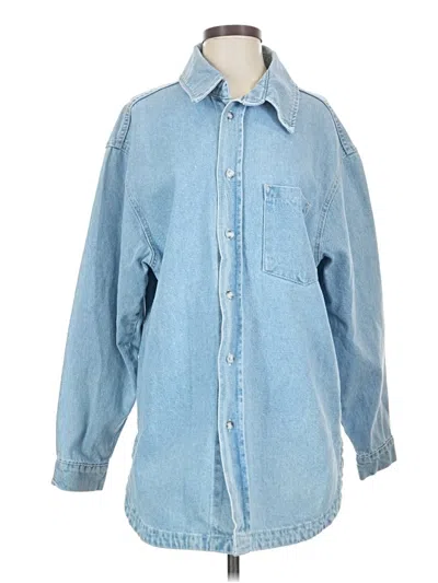 Pre-owned Assorted Brands Denim Jacket In Blue