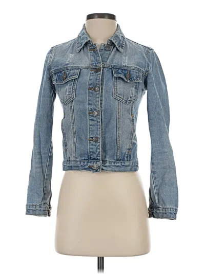 Pre-owned Assorted Brands Denim Jacket In Blue