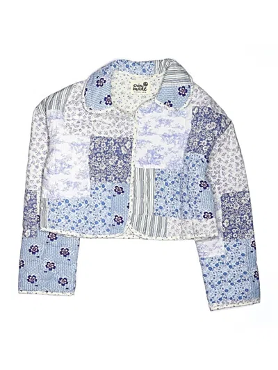 Pre-owned Assorted Brands Kids' Denim Jacket In Blue