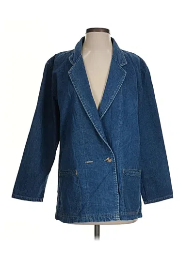 Pre-owned Assorted Brands Denim Jacket In Blue