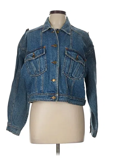 Pre-owned Assorted Brands Denim Jacket In Blue