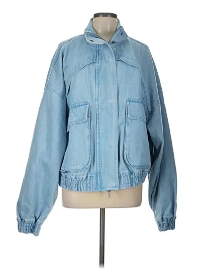 Pre-owned Assorted Brands Denim Jacket In Blue