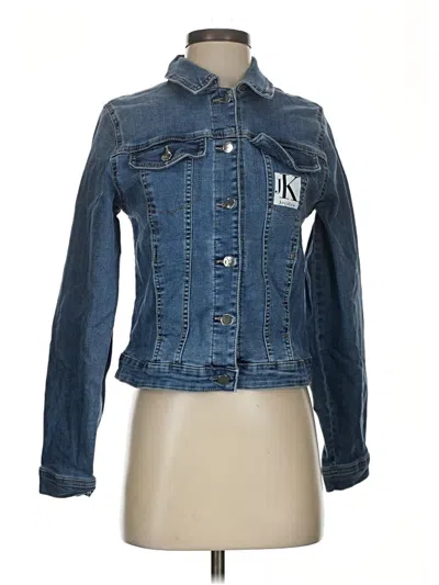 Pre-owned Assorted Brands Denim Jacket In Blue