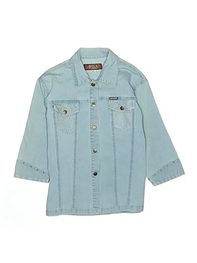 Pre-owned Assorted Brands Kids' Denim Jacket In Blue