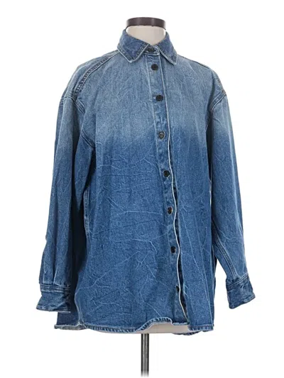 Pre-owned Assorted Brands Denim Jacket In Blue