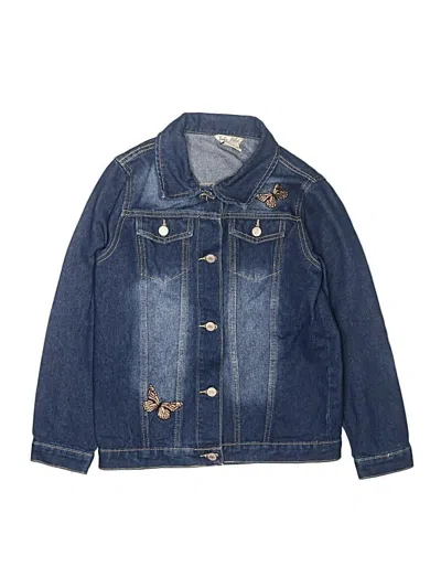 Pre-owned Assorted Brands Kids' Denim Jacket In Blue