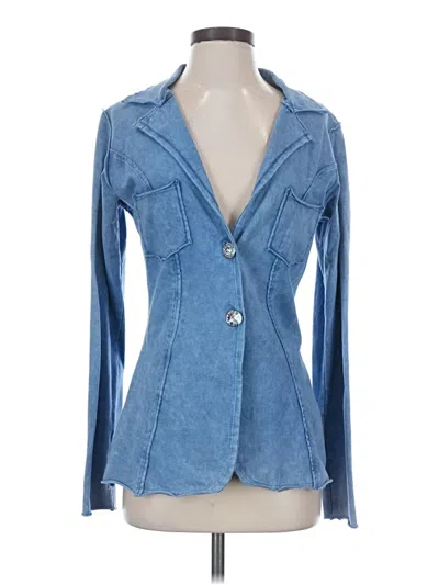 Pre-owned Assorted Brands Denim Jacket In Blue