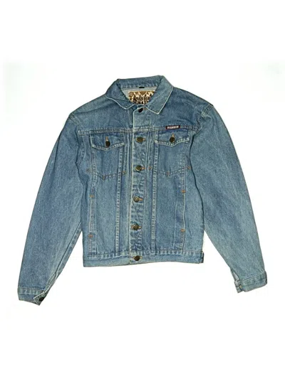 Pre-owned Assorted Brands Kids' Denim Jacket In Blue