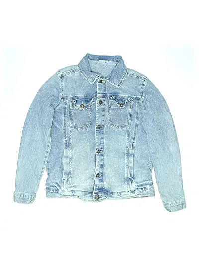 Pre-owned Assorted Brands Kids' Denim Jacket In Blue