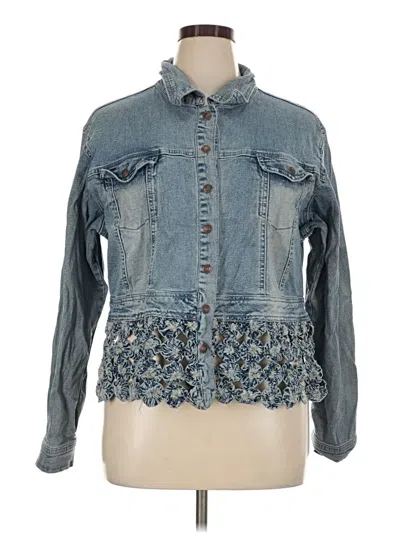 Pre-owned Assorted Brands Denim Jacket In Blue