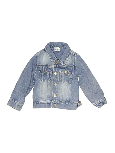 Pre-owned Assorted Brands Kids' Denim Jacket In Blue