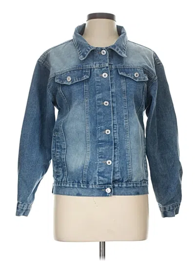 Pre-owned Assorted Brands Denim Jacket In Blue