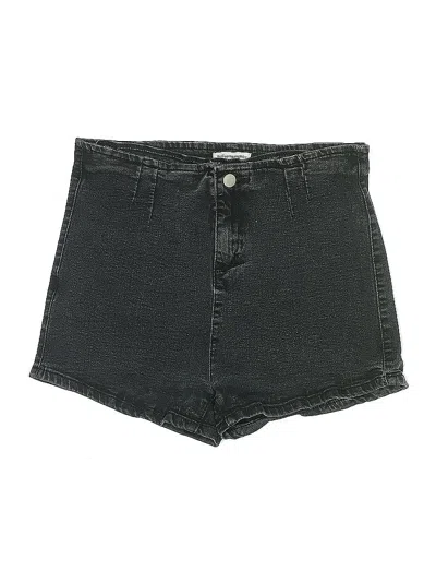 Pre-owned Assorted Brands Denim Shorts In Black