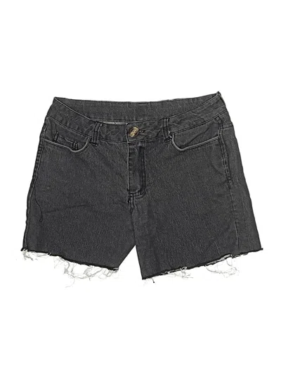 Pre-owned Assorted Brands Denim Shorts In Black