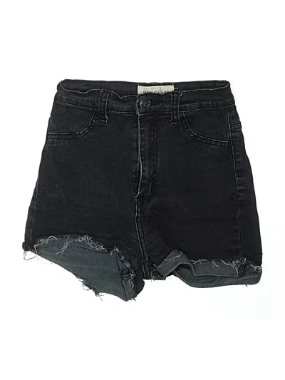 Pre-owned Assorted Brands Denim Shorts In Black