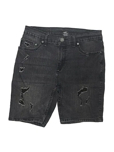 Pre-owned Assorted Brands Denim Shorts In Black