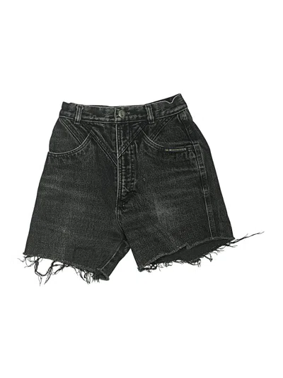 Pre-owned Assorted Brands Denim Shorts In Black