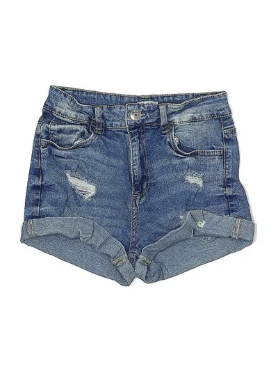Pre-owned Assorted Brands Denim Shorts In Blue