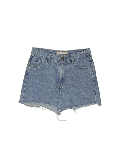 Pre-owned Assorted Brands Denim Shorts In Blue