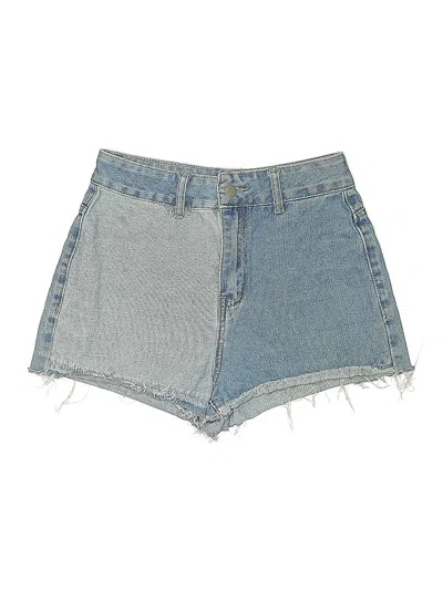 Pre-owned Assorted Brands Denim Shorts In Blue