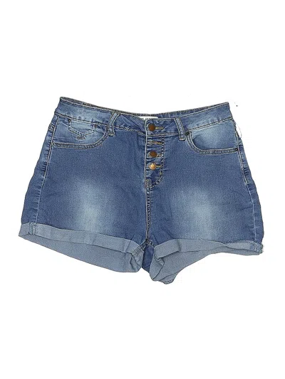 Pre-owned Assorted Brands Denim Shorts In Blue