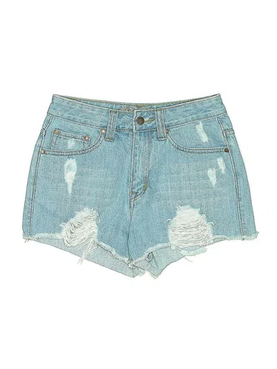 Pre-owned Assorted Brands Denim Shorts In Blue