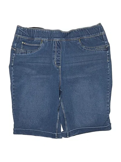 Pre-owned Assorted Brands Denim Shorts In Blue